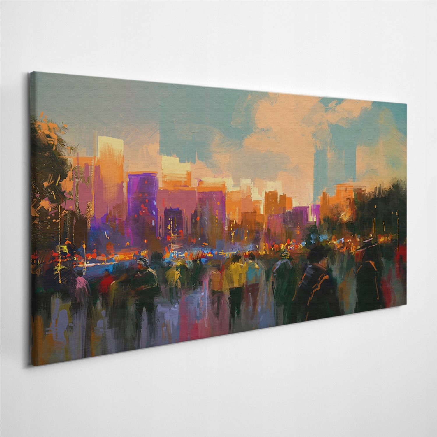 

Foto-obraz na płótnie Ludzie Miasto Park 120x60 cm
