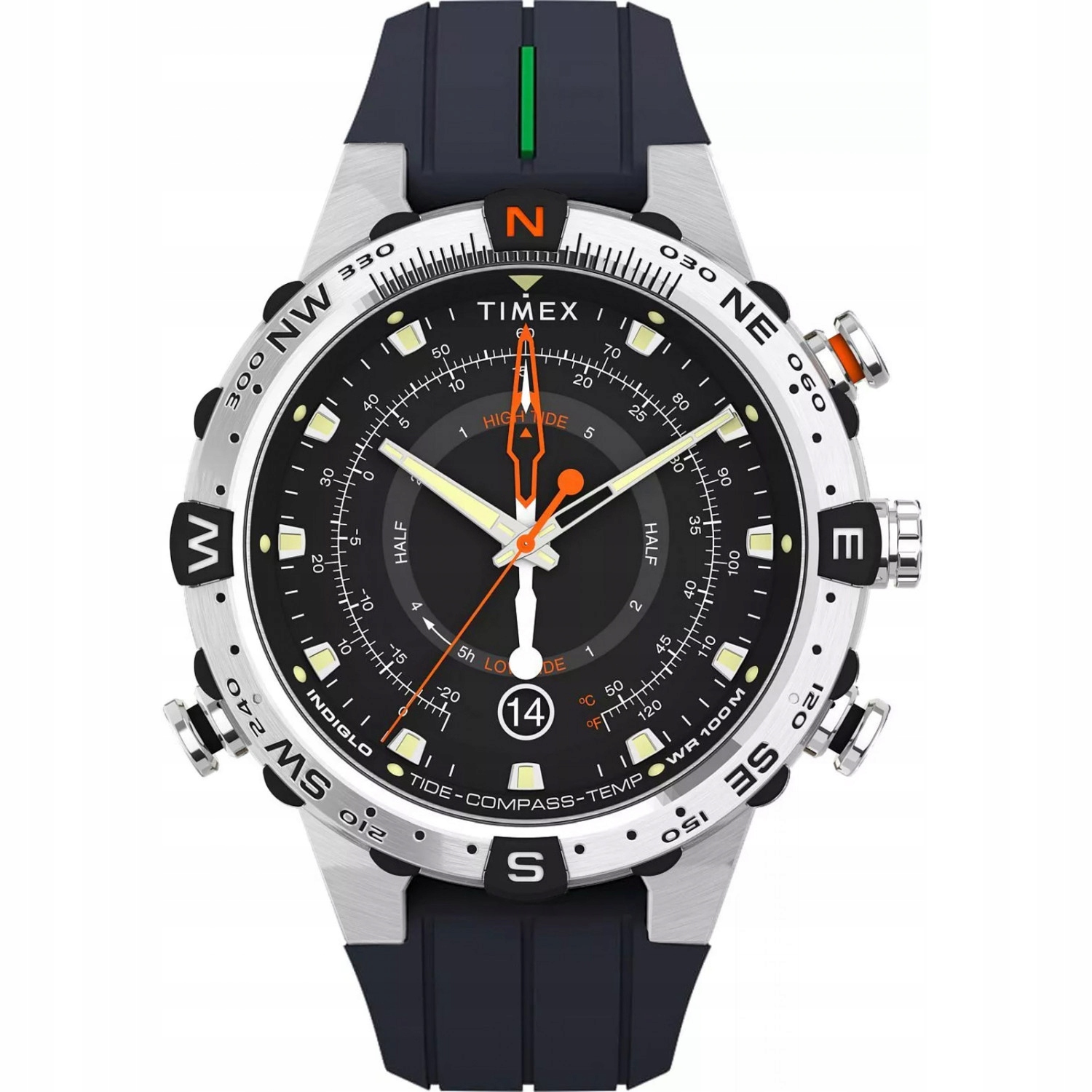Pánské Hodinky Timex TW2V22310 hnědý řemínek