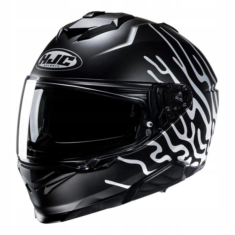 Motocyklová prilba Hjc I71 Celos Black/silver čierna pinlock Darčeky