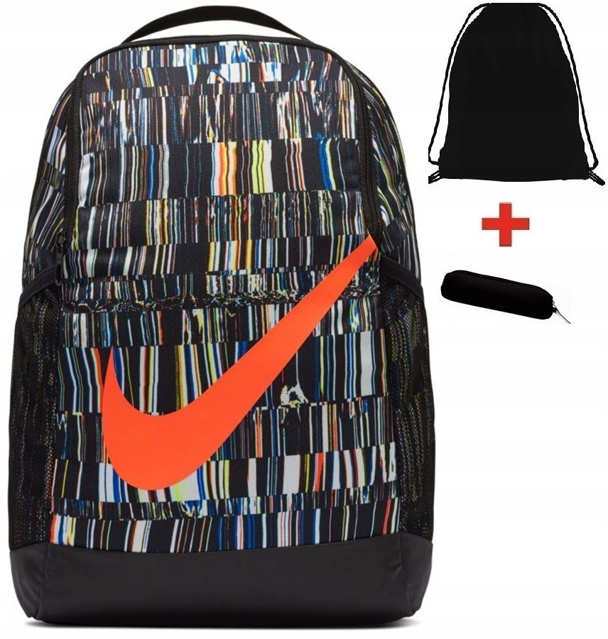 

Kolorowy Plecak Tornister Nike CK5576-011+GRATISY!