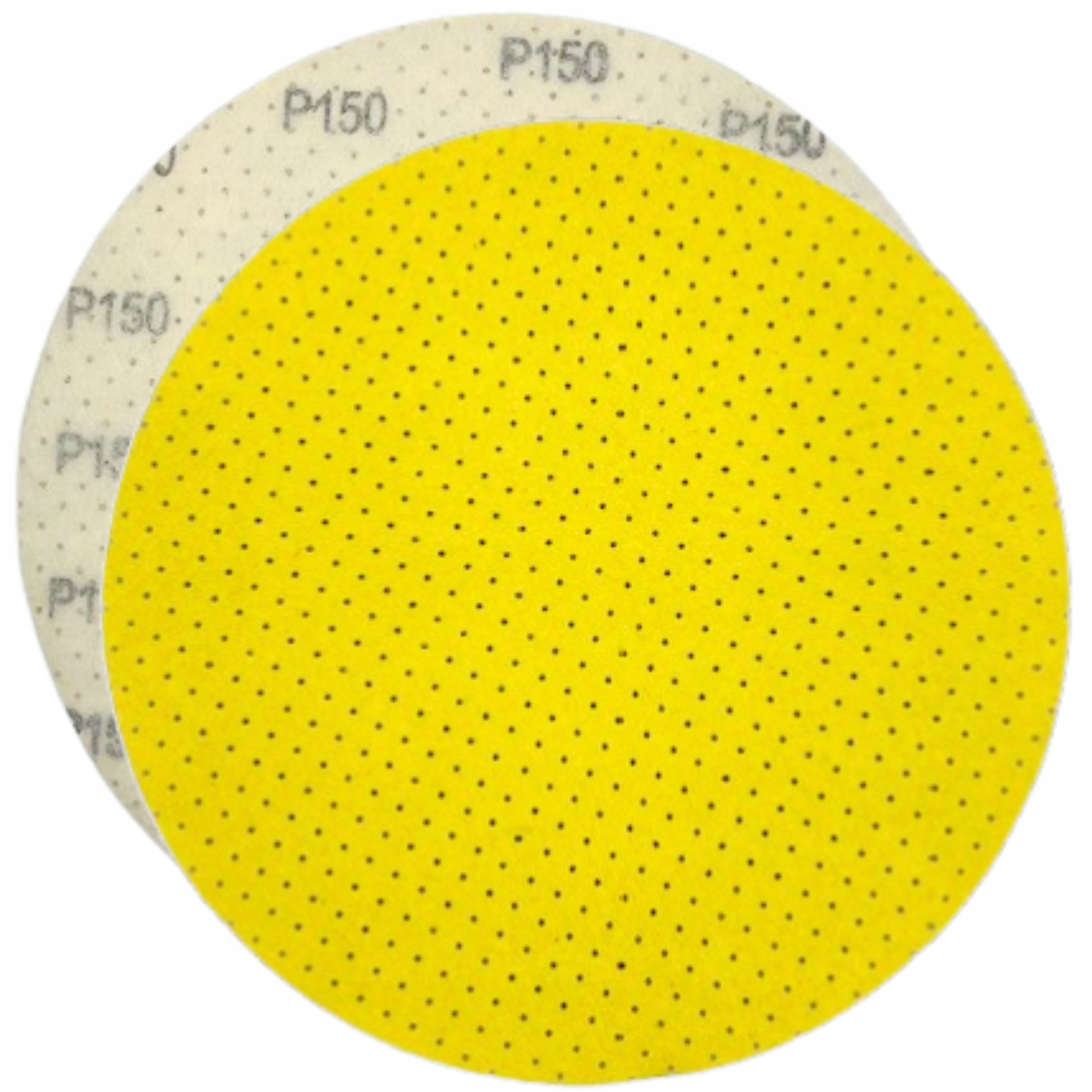 Papier Ścierny Krążek Do Żyrafy Samoprzylepny Żółty 225mm gr. 150 10szt