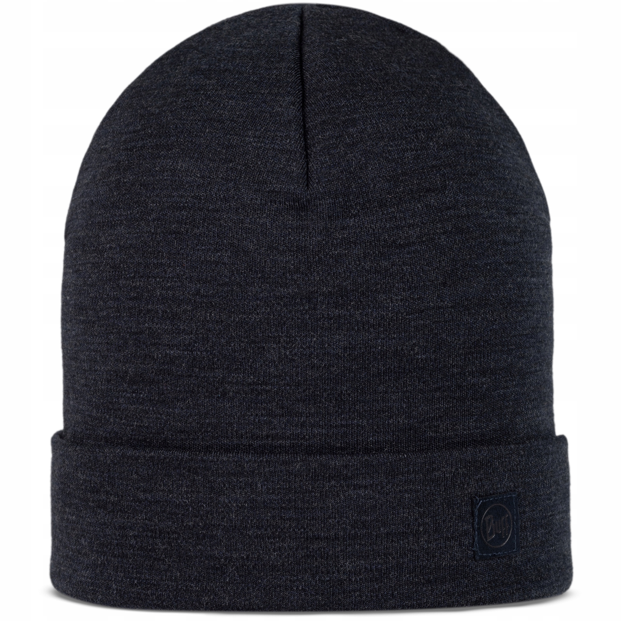 Buff Čepice zimní vlna Merino Heavyweight Beanie Solid Indigo
