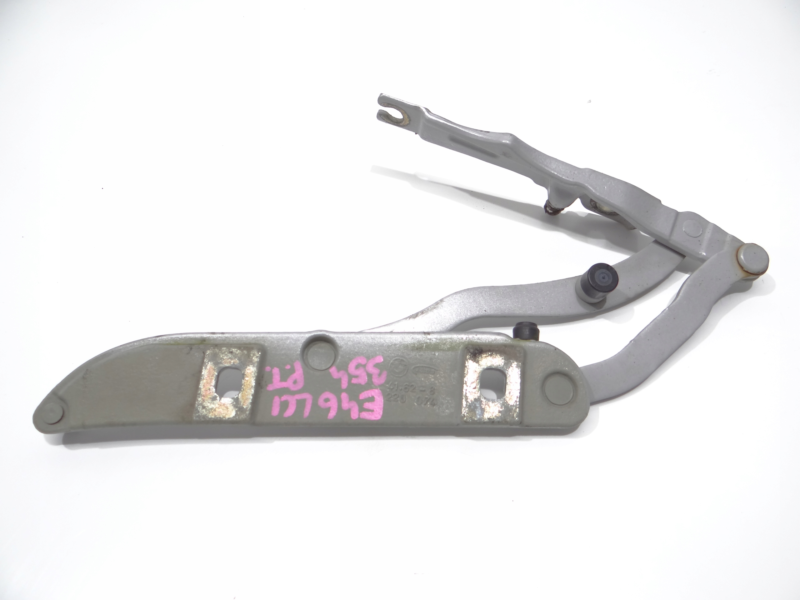 hinge bracket right holder right bonnet boot BMW E46 354