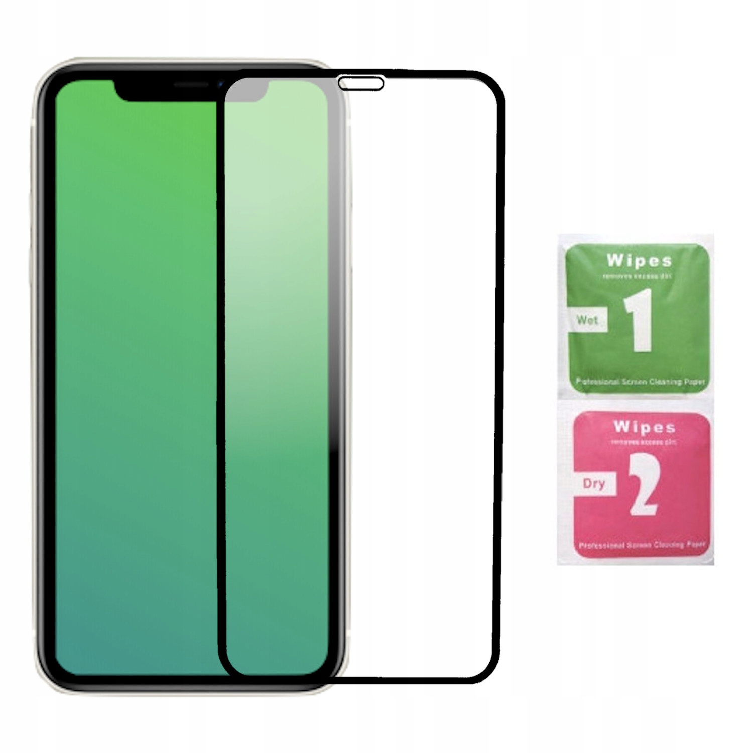 

Szkło hartowane grube iPhone Xs Max 11 Pro Max