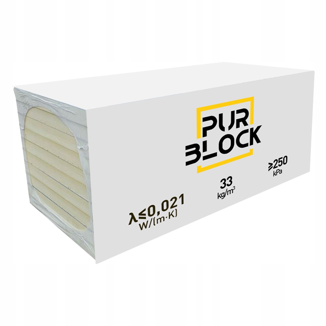 Pir Pur doska tepelná izolácia izolačné 10x500x1000mm 40 ks/bal.