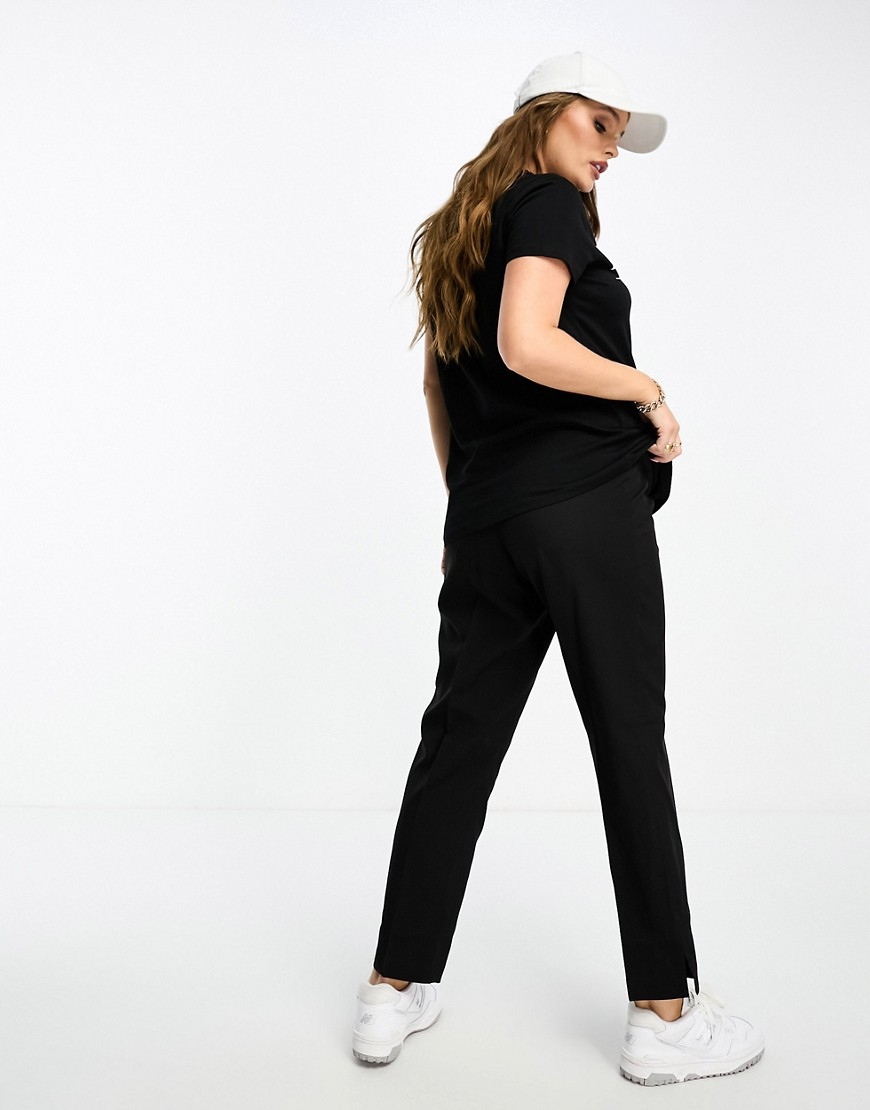 DESIGNex Czarne spodnie cygaretki slim S Marka inna