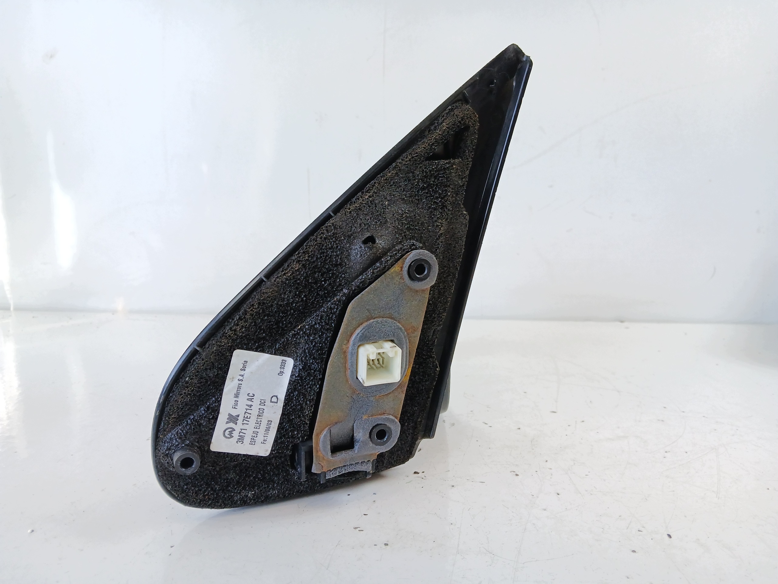MAZDA 2 DY mirror right 5 PIN blue