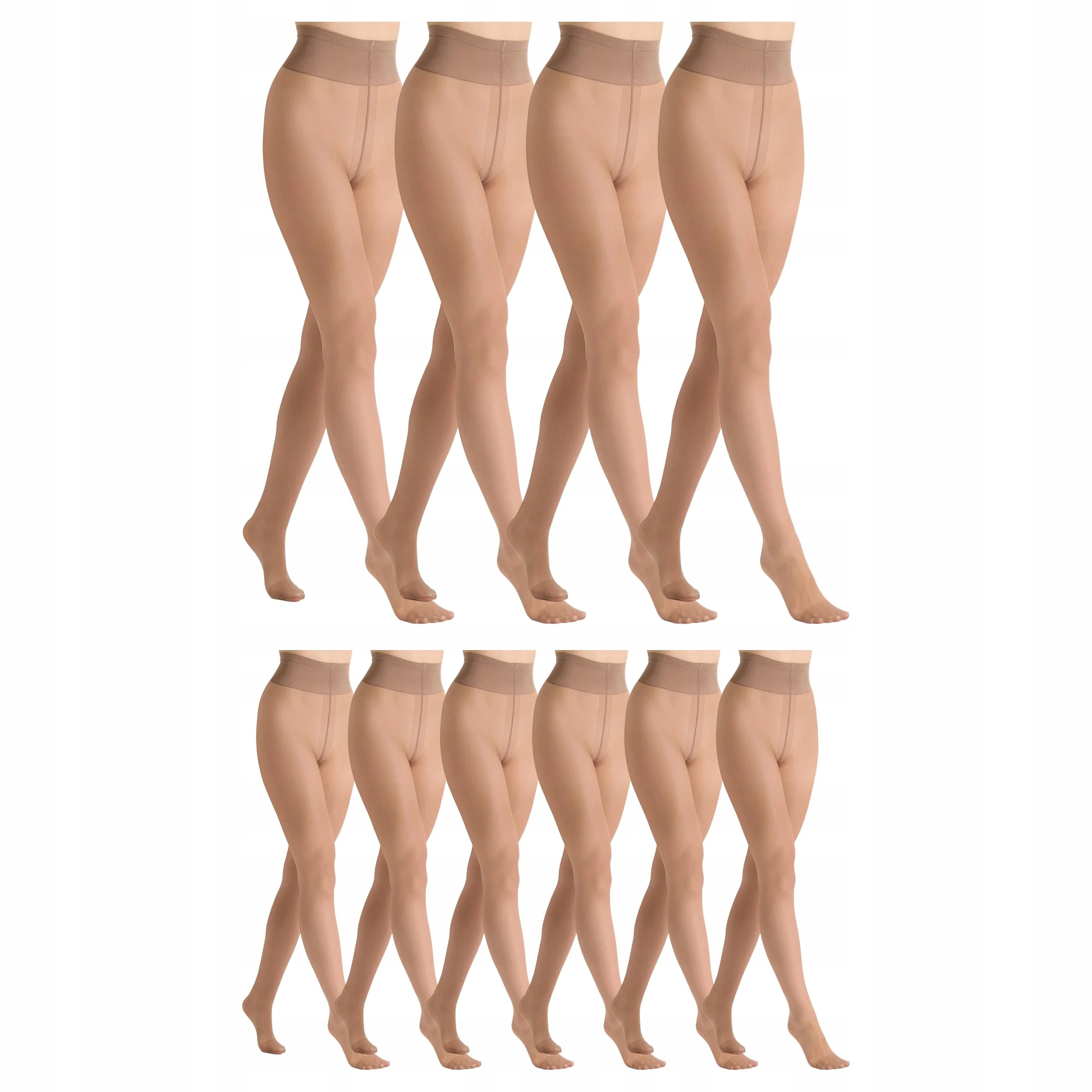 10 x Punčocháče hladké Exclusive Silk 15 den Marilyn Daino 1/2