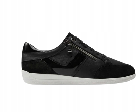 Geox Dámské Nízké Sportovní Boty Černé 36 Ž5F