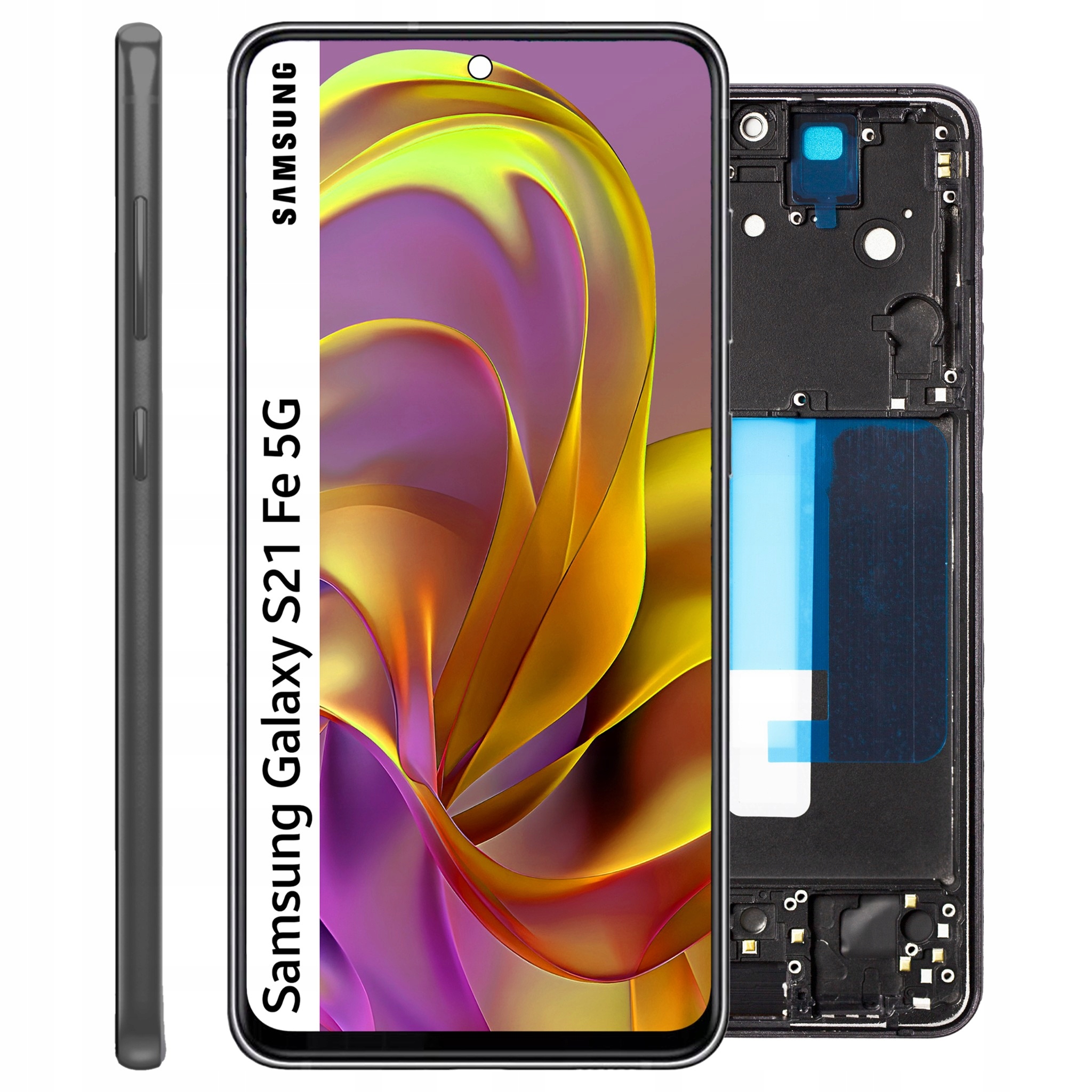 SM-G990B pro Samsung Galaxy S21 Fe 5G LCD Matrix Rámeček Černý