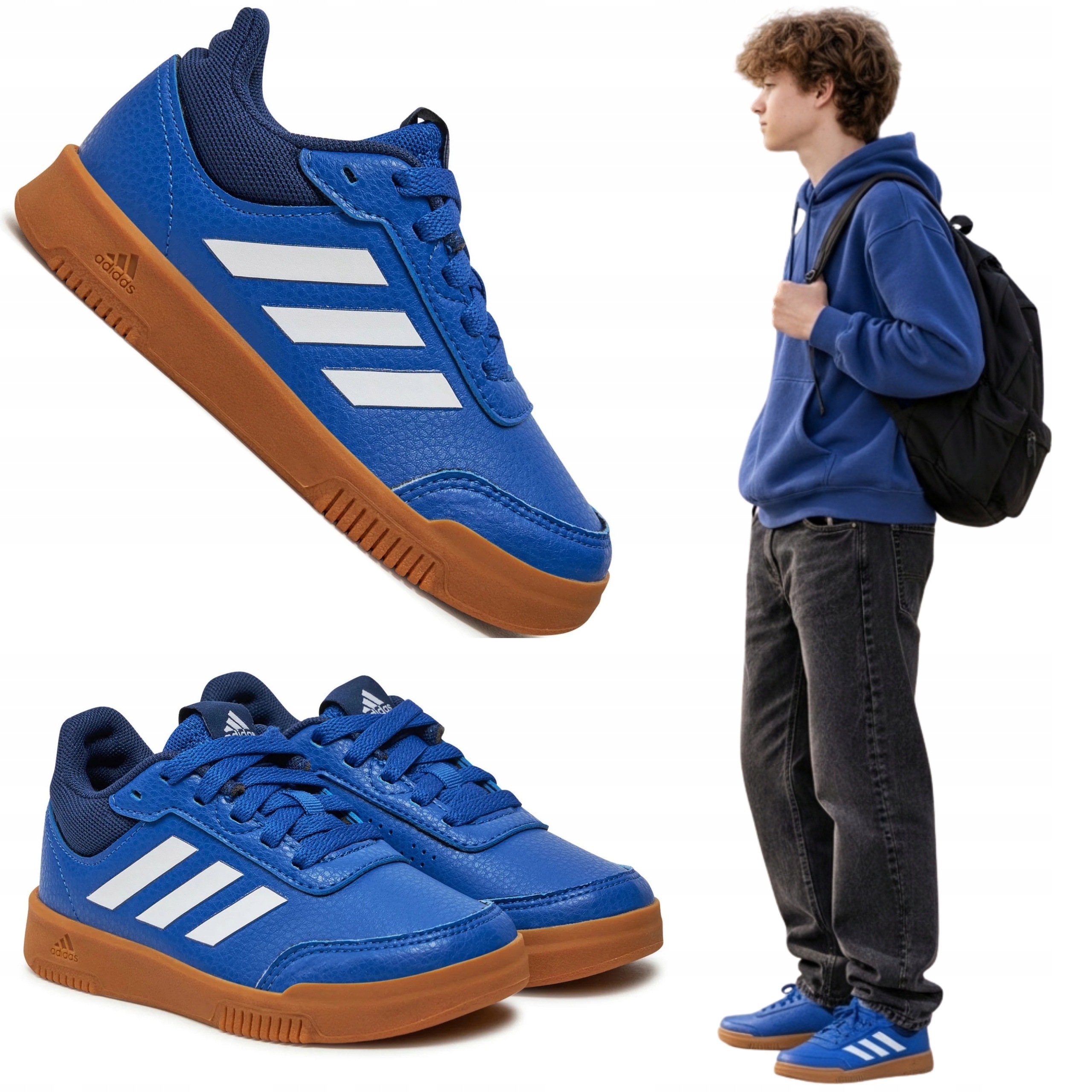 Buty Sportowe Dziecięce Adidas Sneakersy Adidasy Chłopięce 39 1/3