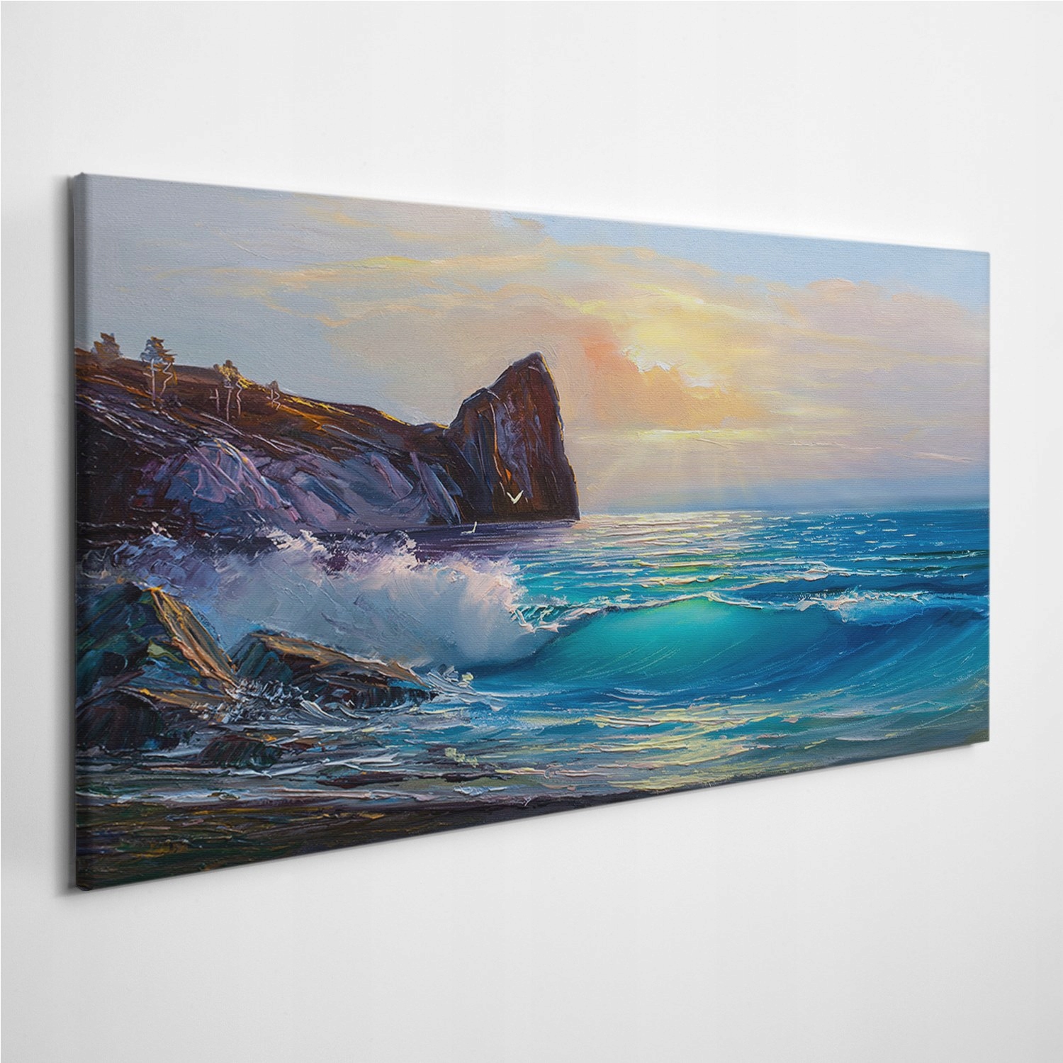 

Foto-obraz z zdjęciem Góry Abstrakcja Fale 100x50