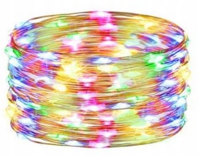 

Lampki Druciki Mikro 50 Led Na Baterie Multikolor