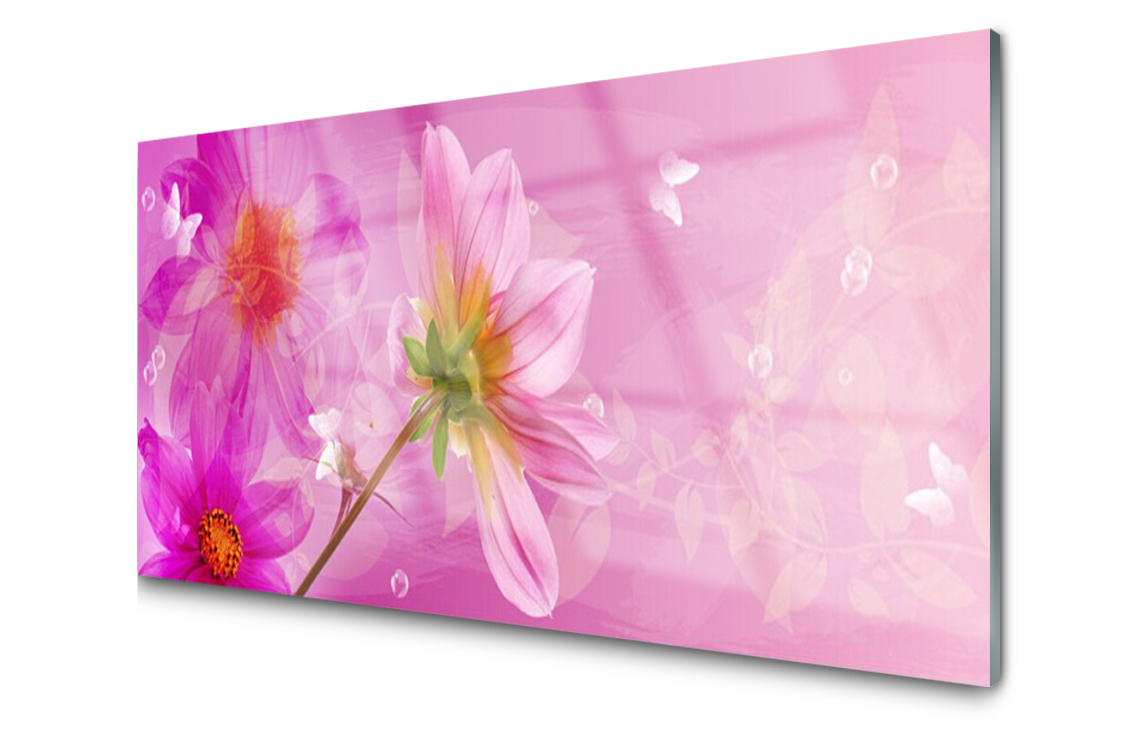 

Panel szklany Płytka Kwiaty Roślina 140x70