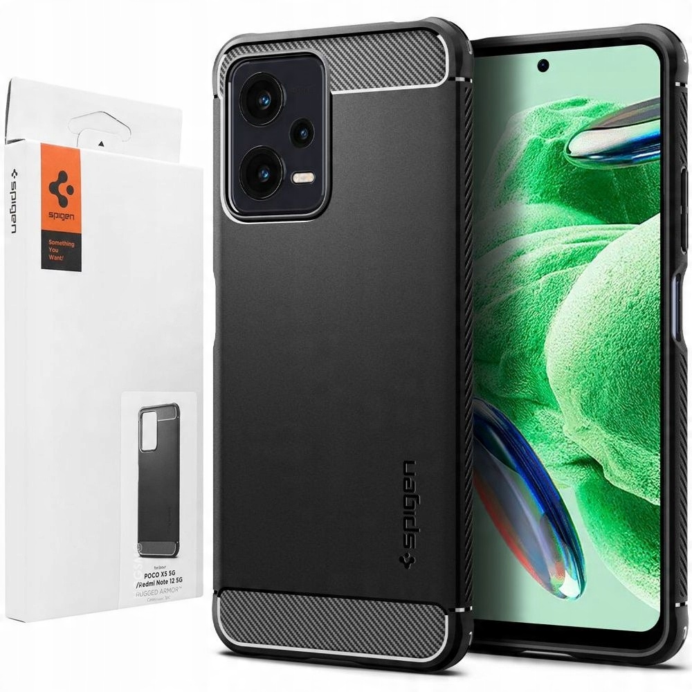 

Etui do Xiaomi Poco X5 5G Spigen Rugged Armor Case