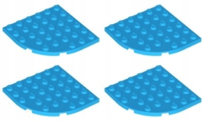 

Lego 6003 Płytka 6x6 lazurowy ciemny (20g) 4 szt.