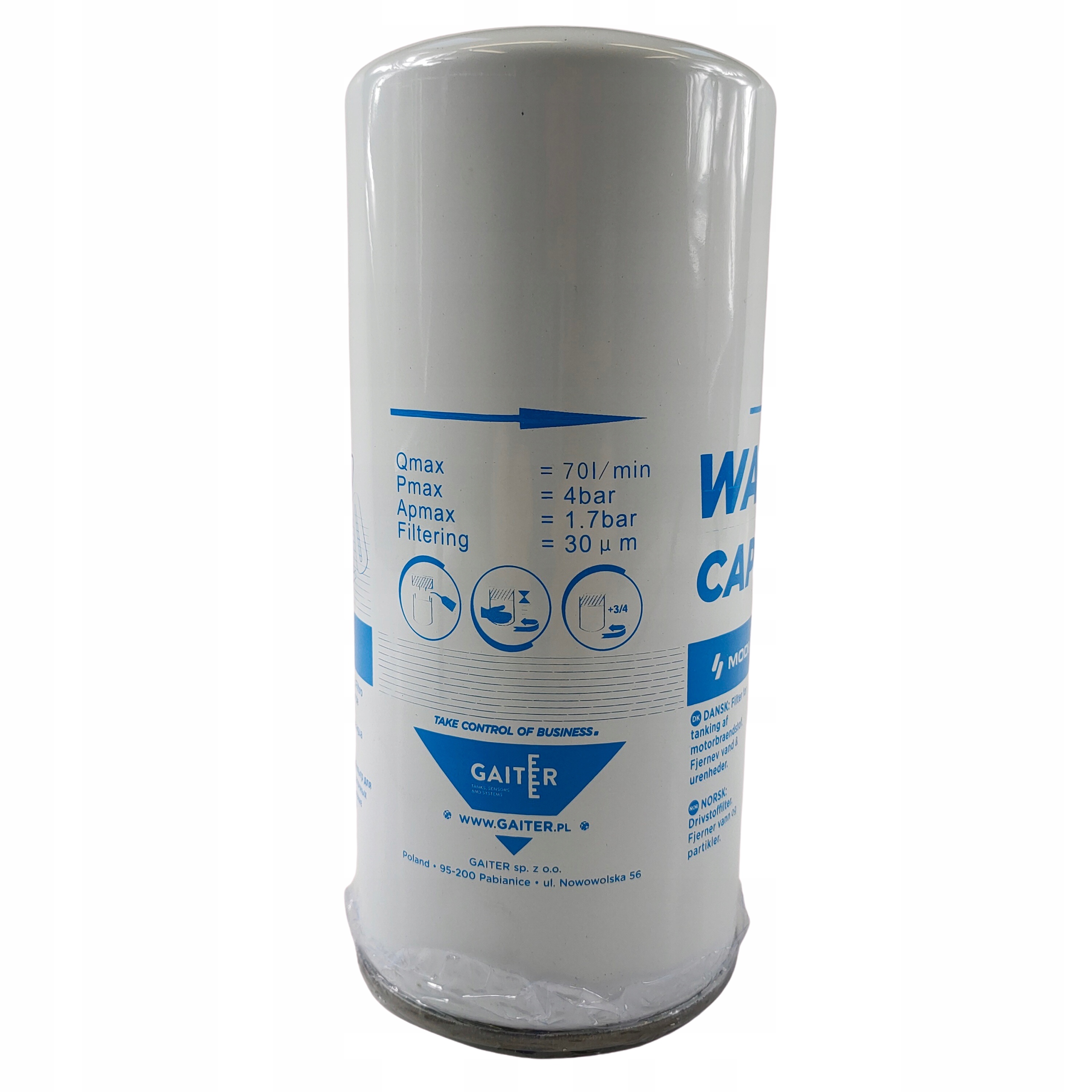 СЕПАРАТОР ВОДЫ GAITER MODIFILTER CFD70