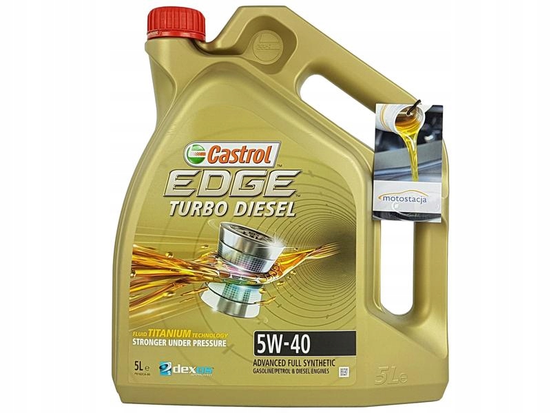CASTROL EDGE 5W40 TD 5L+FILTR OLEJU OE640/1 Typ samochodu Samochody osobowe