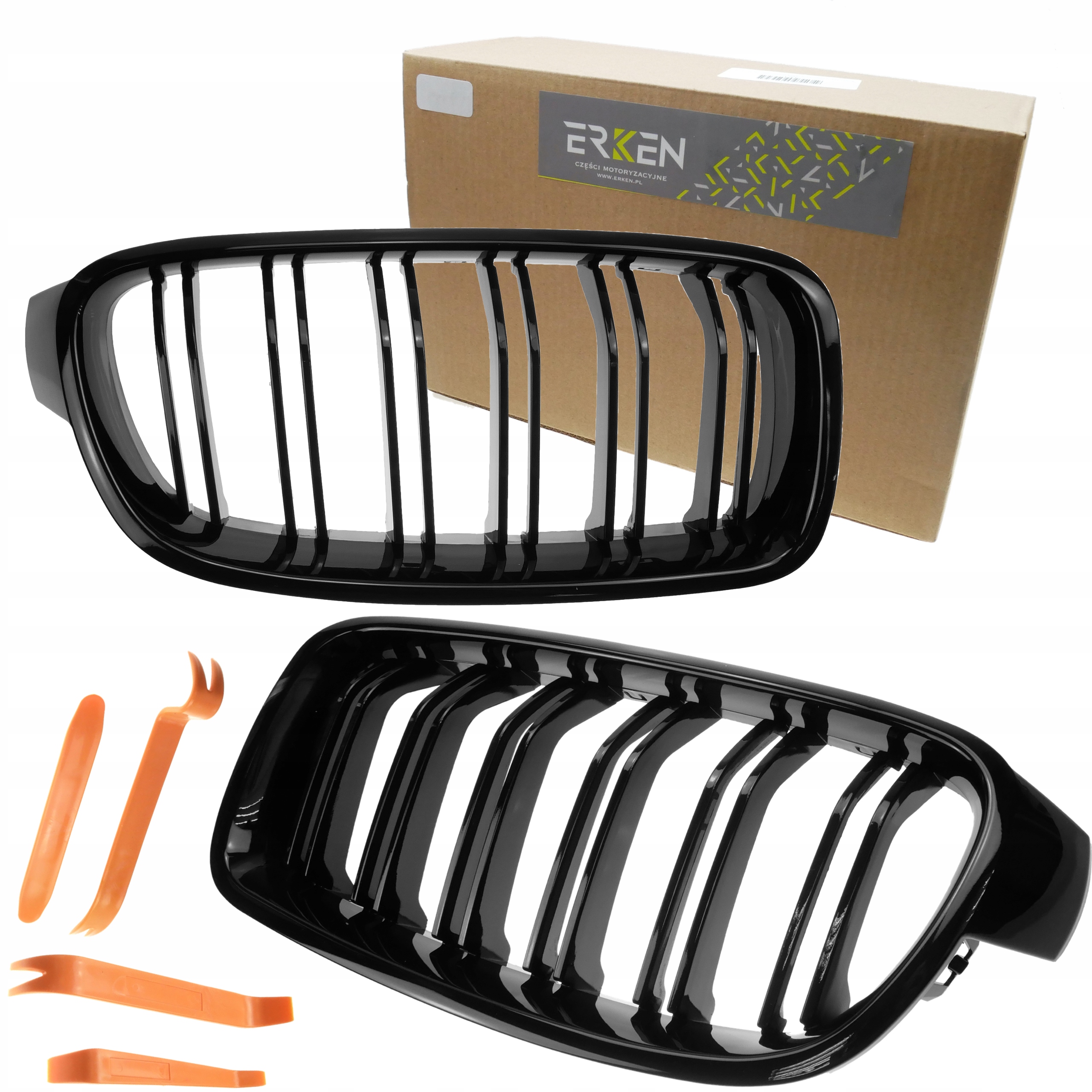 

Nerki grill Bmw 3 F30 F31 M Pakiet Połysk M3