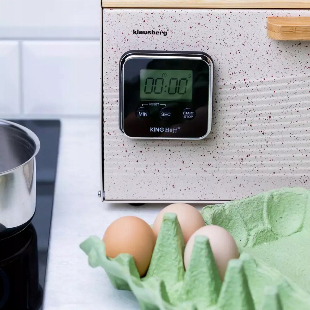 ELEKTRONICZNY MINUTNIK KUCHENNY MAGNETYCZNY KINGHOFF KH-1819 Kod producenta KH-1819