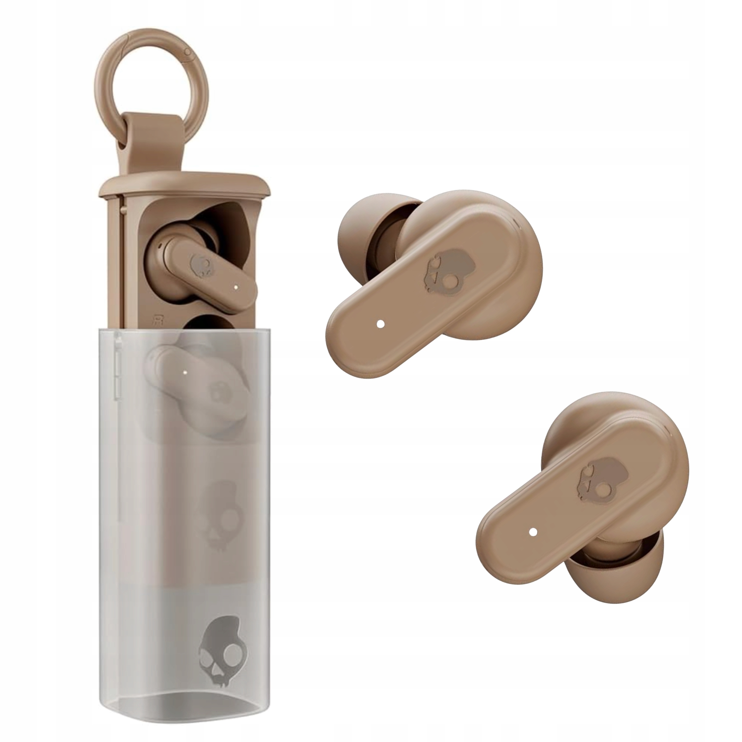 Bezdrátová Bluetooth sluchátka Skullcandy Dime Evo 36h voděodolná béžová