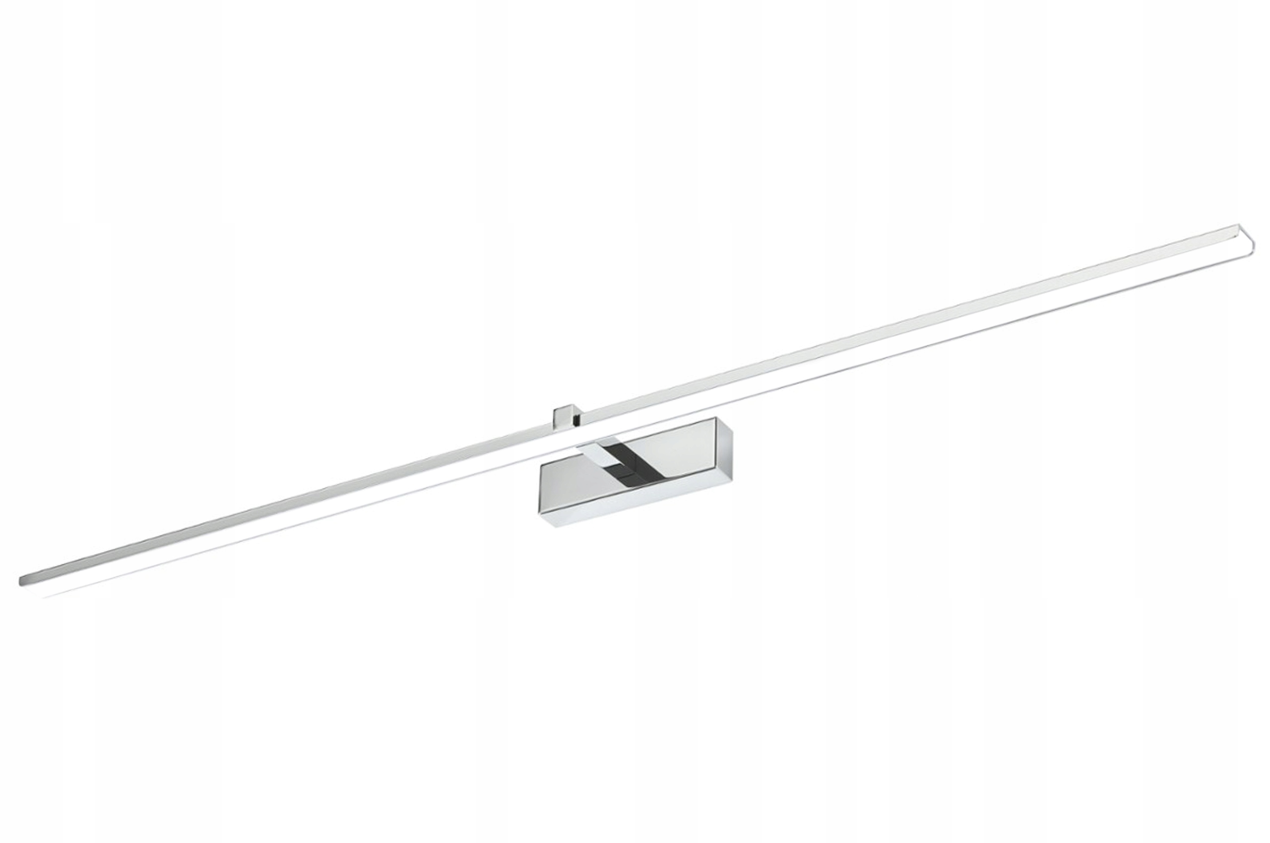 kinkiet natynkowy nad lustro 24W 120 cm chrom 4200K