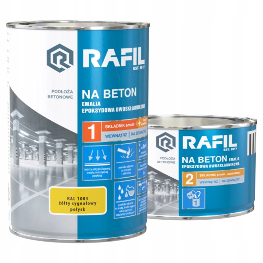

Rafil Na Beton Emalia Epoksydowa Dwuskładnik 0,9L
