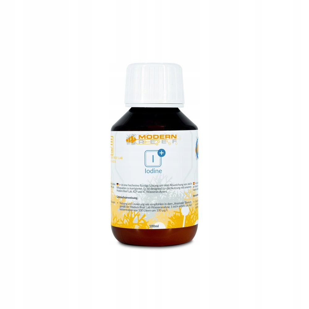 Modern Reef Iodine I+ 100 ml – jód pro mořské akvárium
