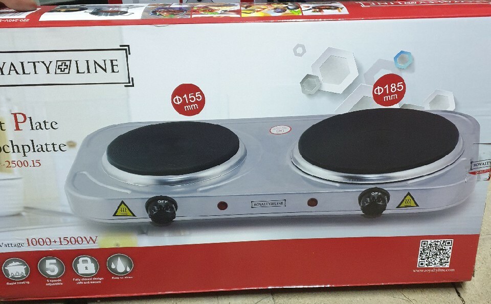 Płyta grzewcza ROYALTY srebrna 1000+1500W Marka Royalty Line