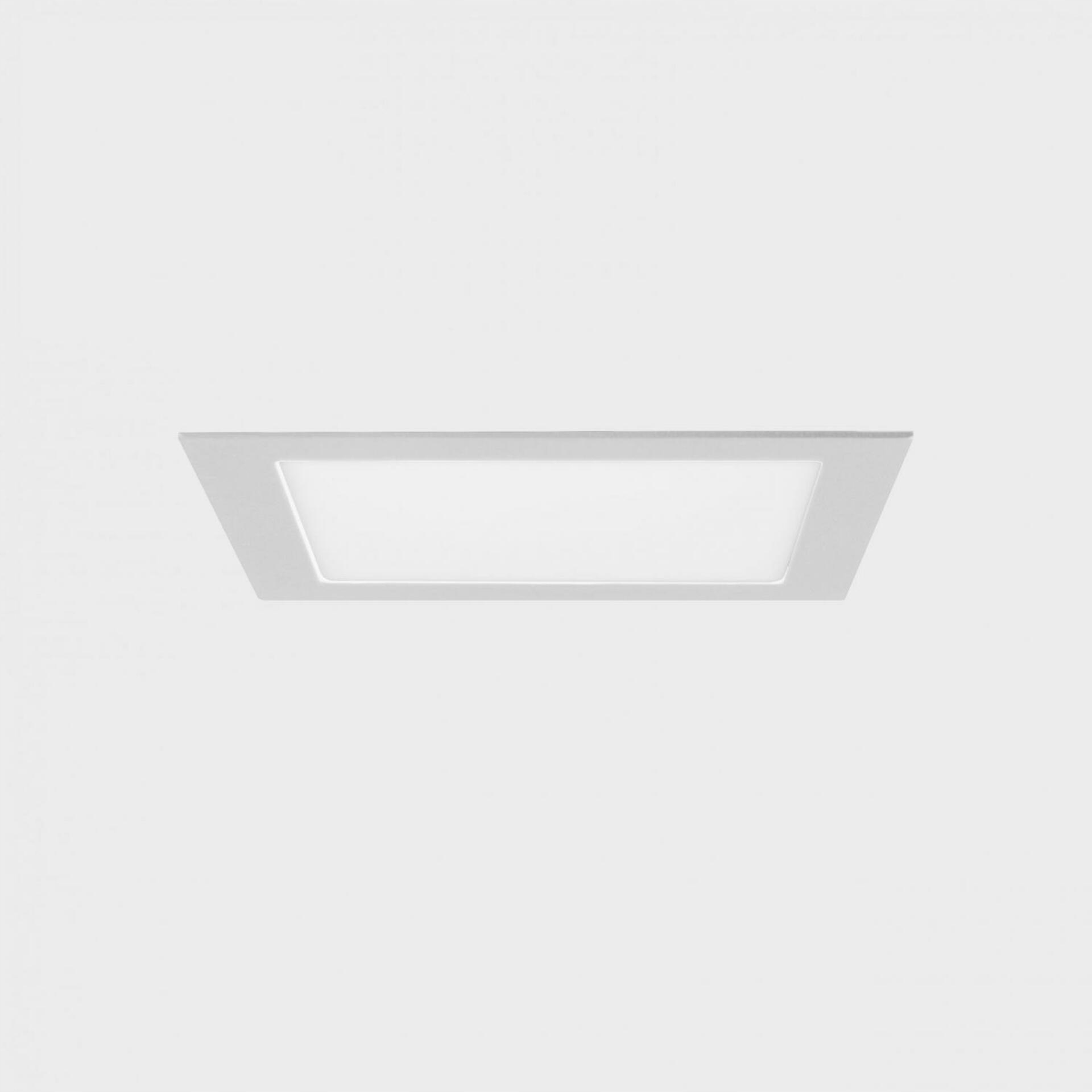 Kohl Lighting KOHL-Lighting Disc Sq zapustené svietidlo s rámčekom 225X225 m