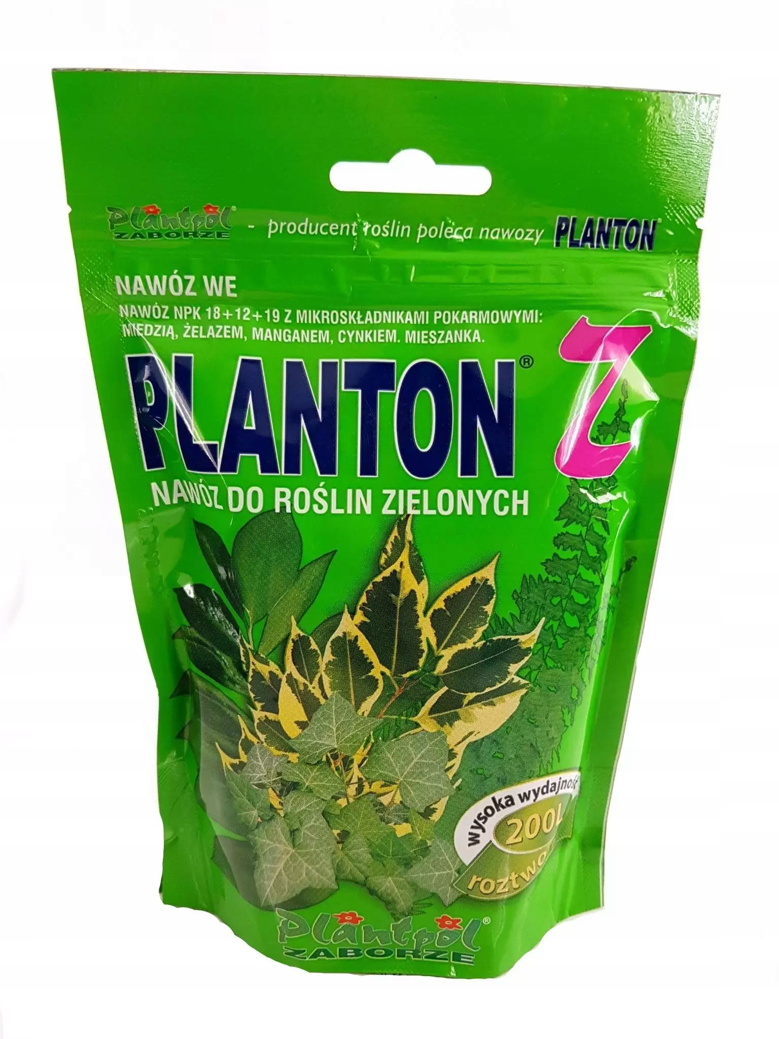 

Planton 200g Nawóz do roślin zielonych fikusa juki
