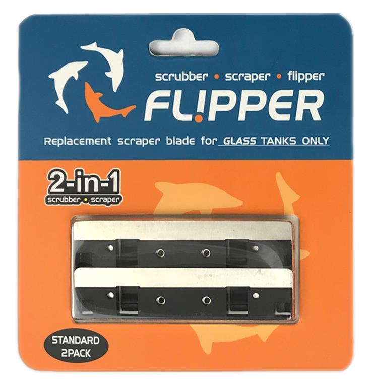 Levně Náhradní Ostří Ocel Čistič Flipper Standard 2ks