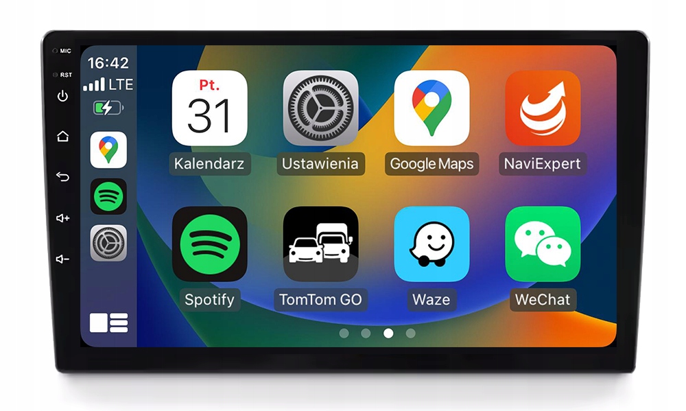 Škoda Fabia 2 2007-2014 Rádio Navigace Android Carplay Mapy 8GB/128GB Dsp