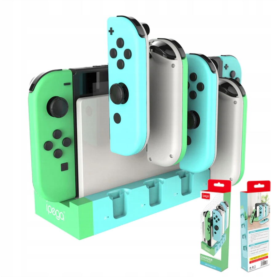STACJA ŁADUJĄCA ŁADOWRKA NINTENDO SWITCH JOY