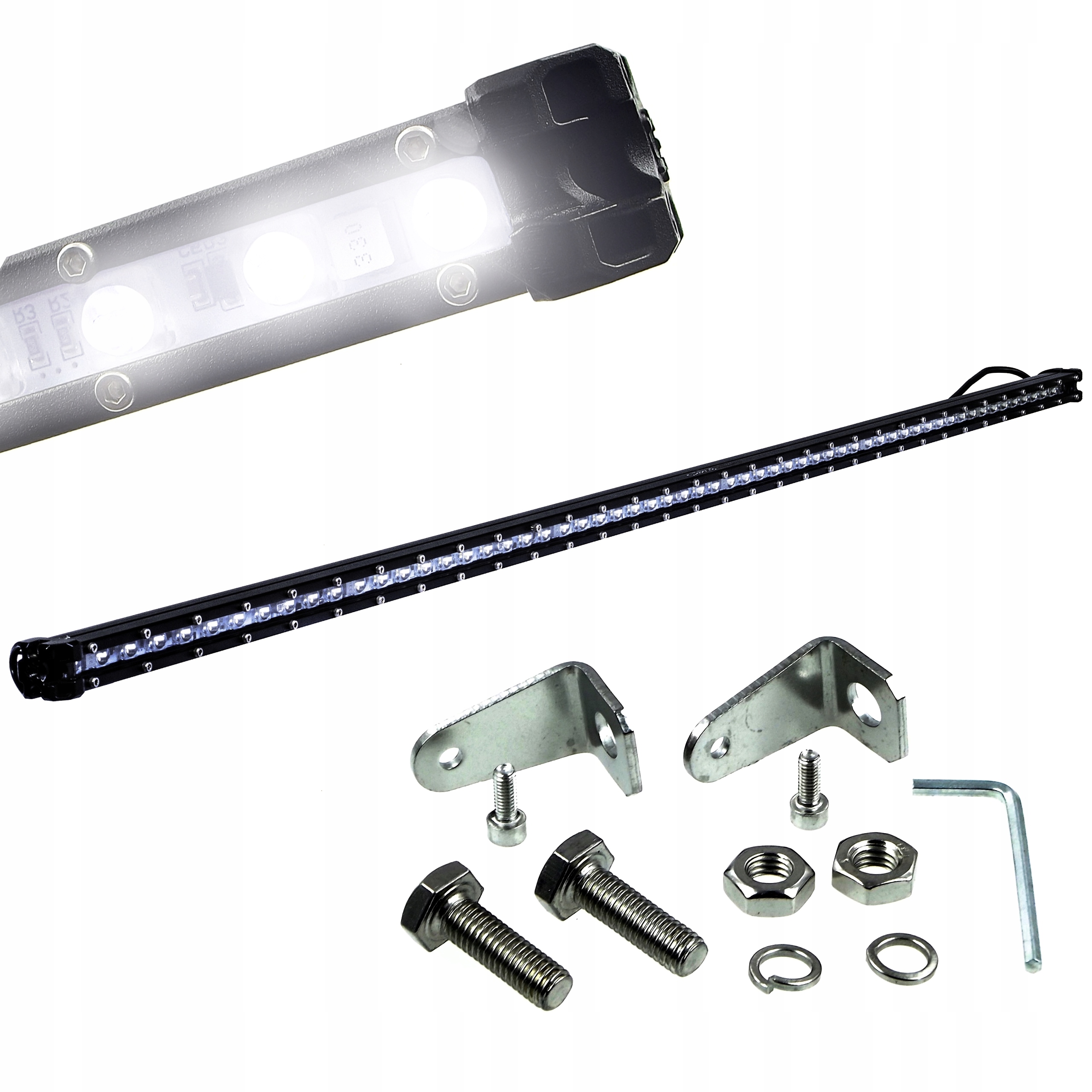 Pracovní Lampa 60W 60° Stupňů Slim 3600 LM 6000K Led Bar IP67