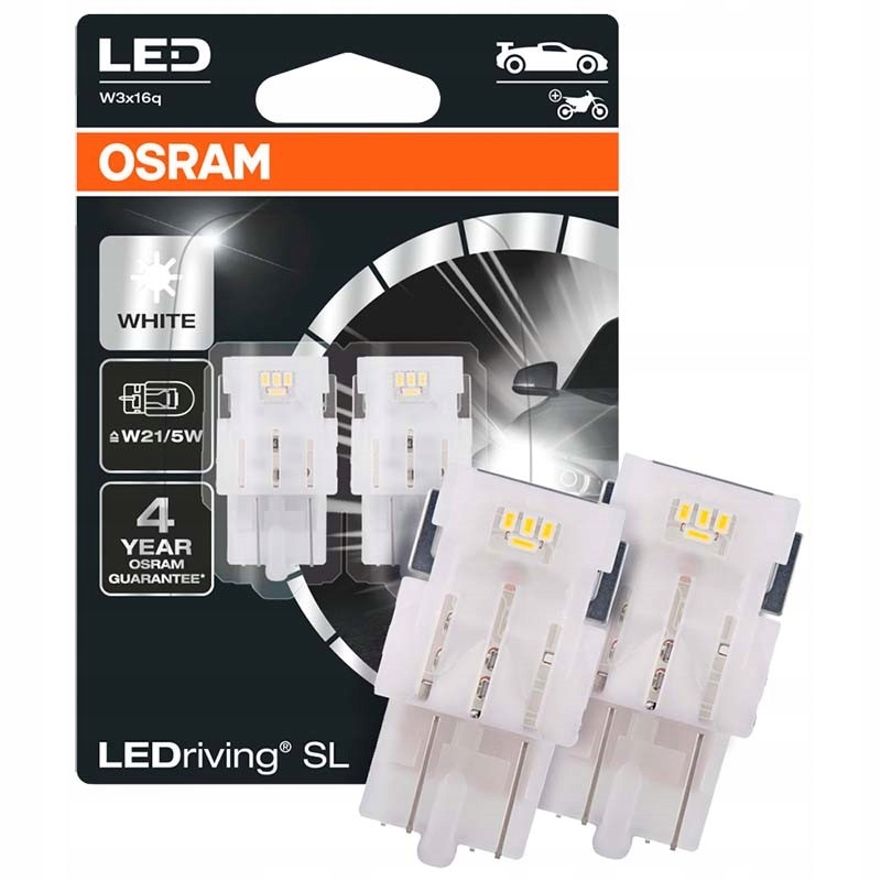 Żarówki LED OSRAM LEDriving SL W21/5W (6000K) 7515DWP-02B za 105,99 zł z  Katowice -  - (13068395842)