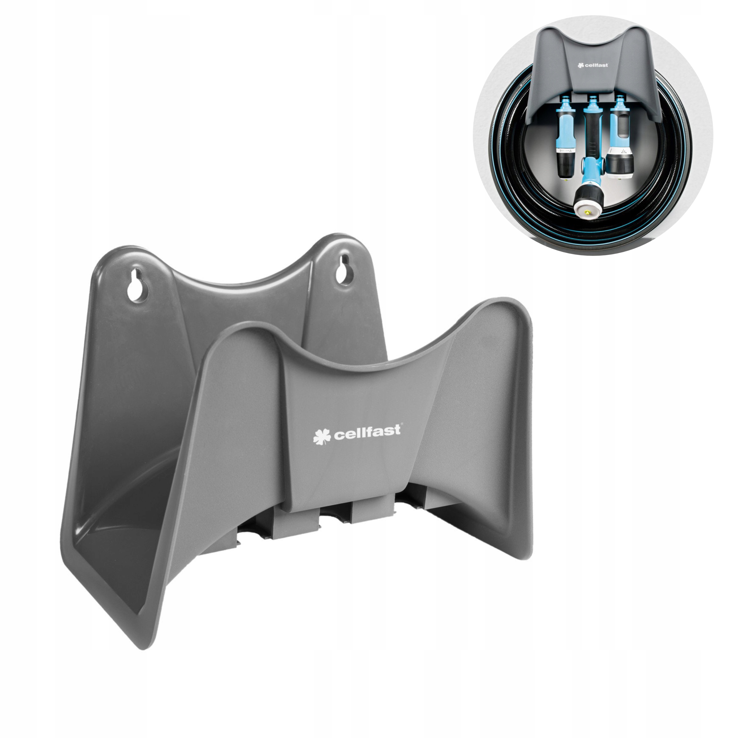 

Cellfast 55-993 Wieszak Ścienny Na Wąż Ogrodowy