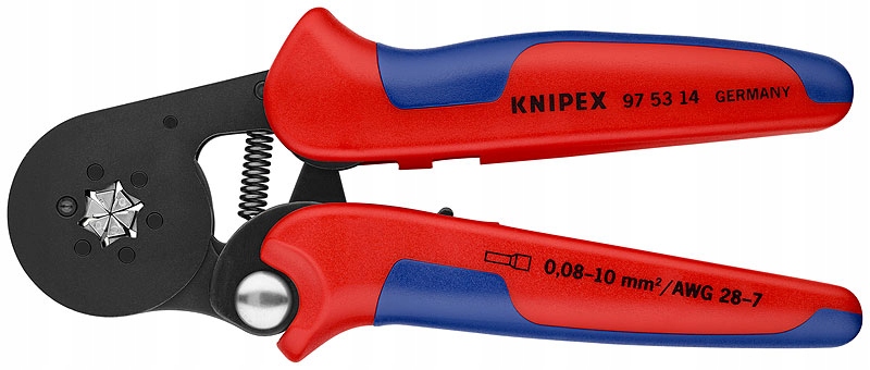 Samonastavitelné Kleště Na Lisování Dutinek 180 MM 97 53 14 Knipex