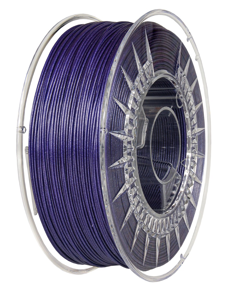 Filament PLA Galaxy Violet 1,75 mm 1 kg Fioletowy