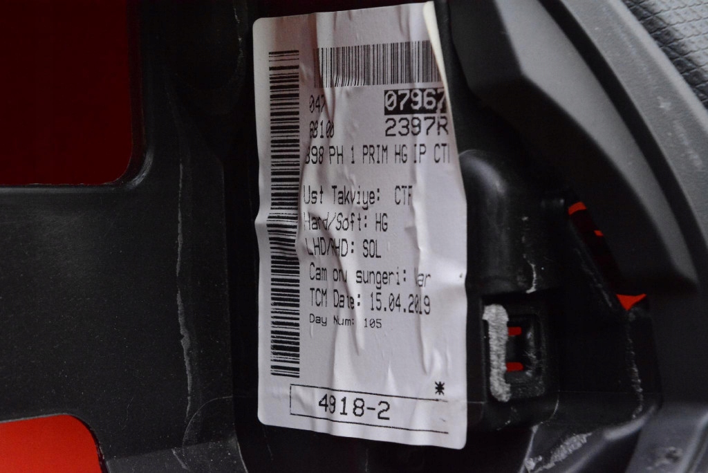 dashboard instrument panel console cockpit airbag EU RENAULT CLIO 4 IV LIFT 16-19