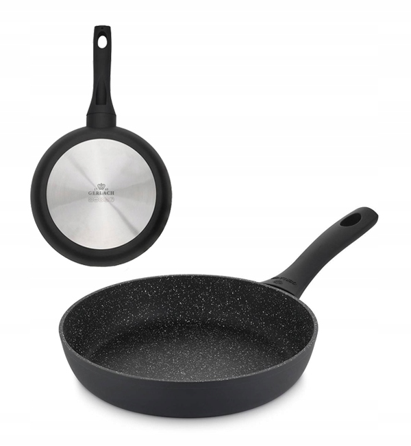 Gerlach Granitex Patelnia 24 CM Powłoka Ceramiczna Ilag Xera Dur 2