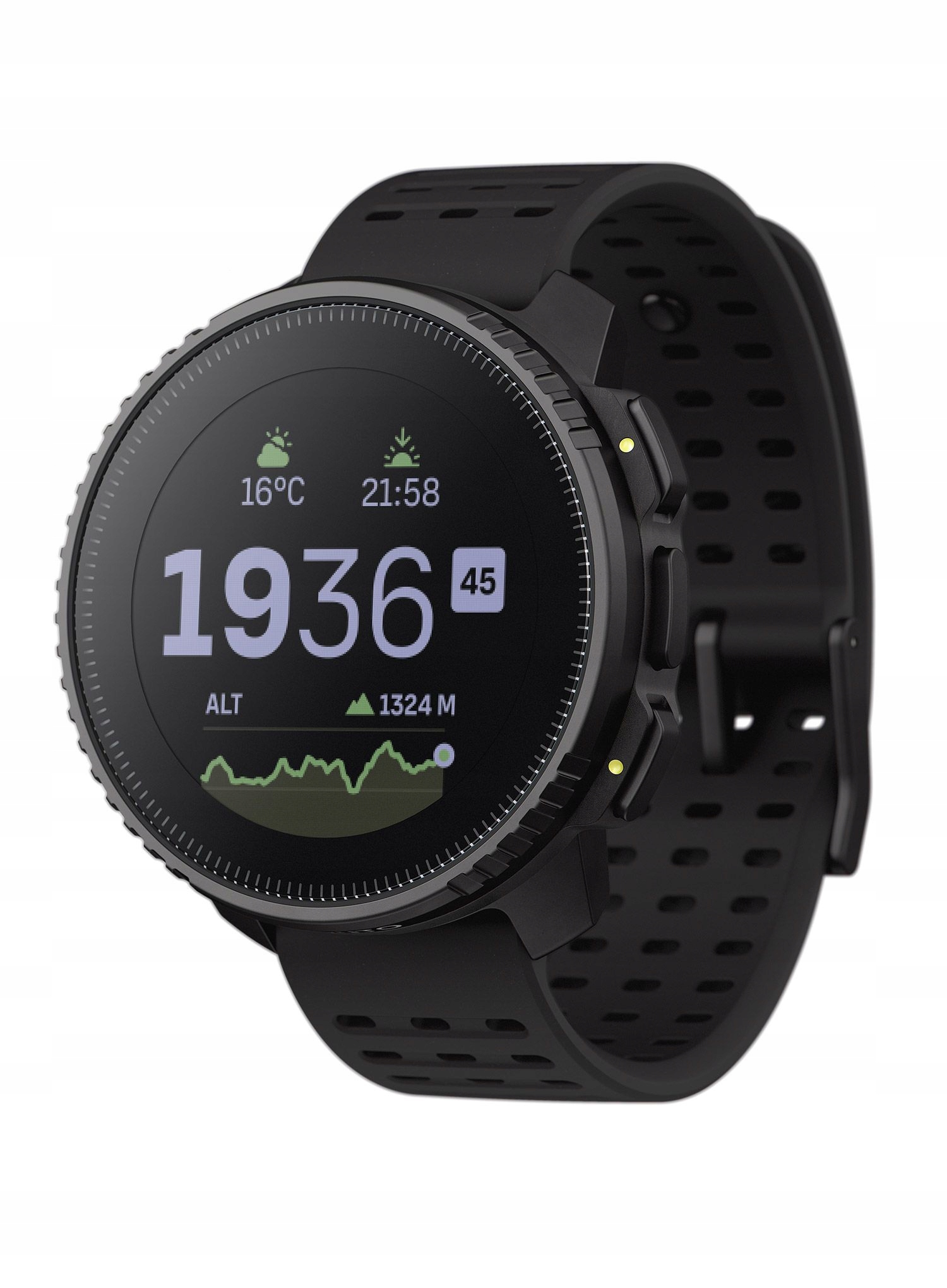 Gps hodinky Suunto Vertical – všechny černé