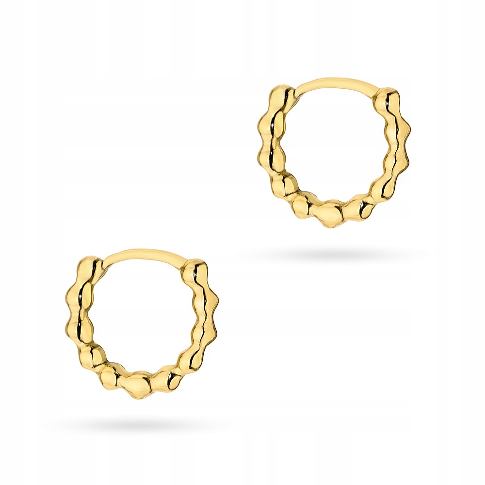 

Srebrne Kolczyki pr. 925 Skręcane Kółka 10mm