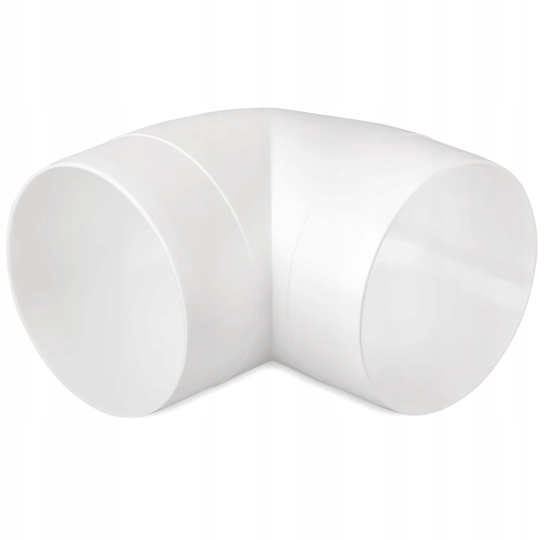 Kolano Kanału Okrągłego 125MM 90' 02-471 Air Roxy-Zdjęcie-0