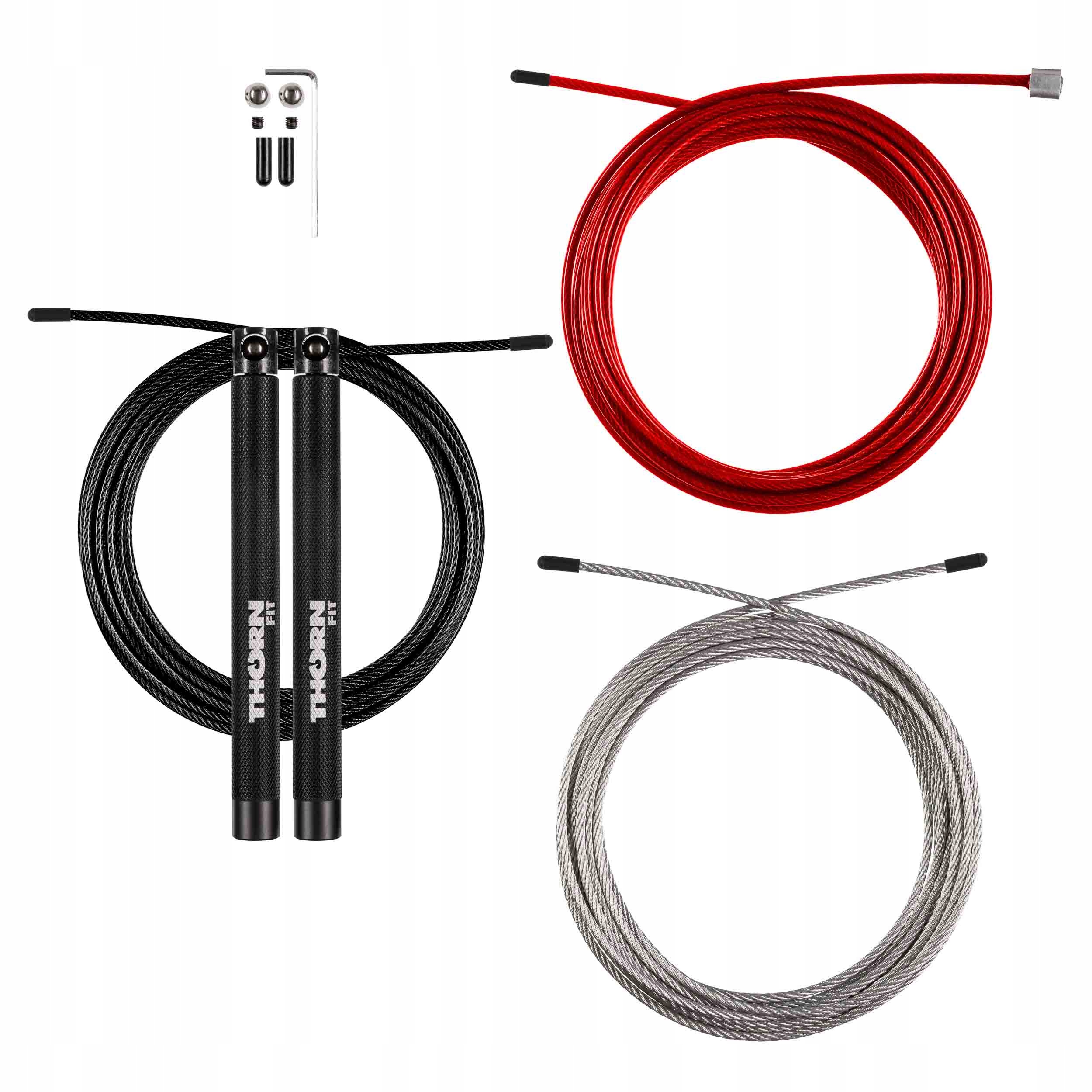 Švihadlo Thorn Fit Speed Rope Ultra 4.0 Black