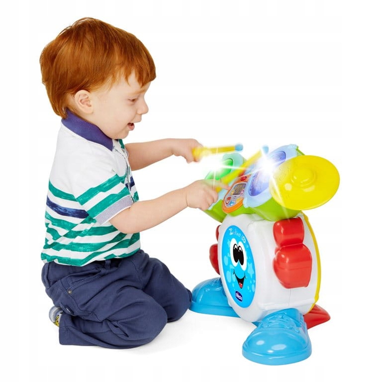 Chicco Perkusja dla dziecka interaktywna zabawka Bohater brak