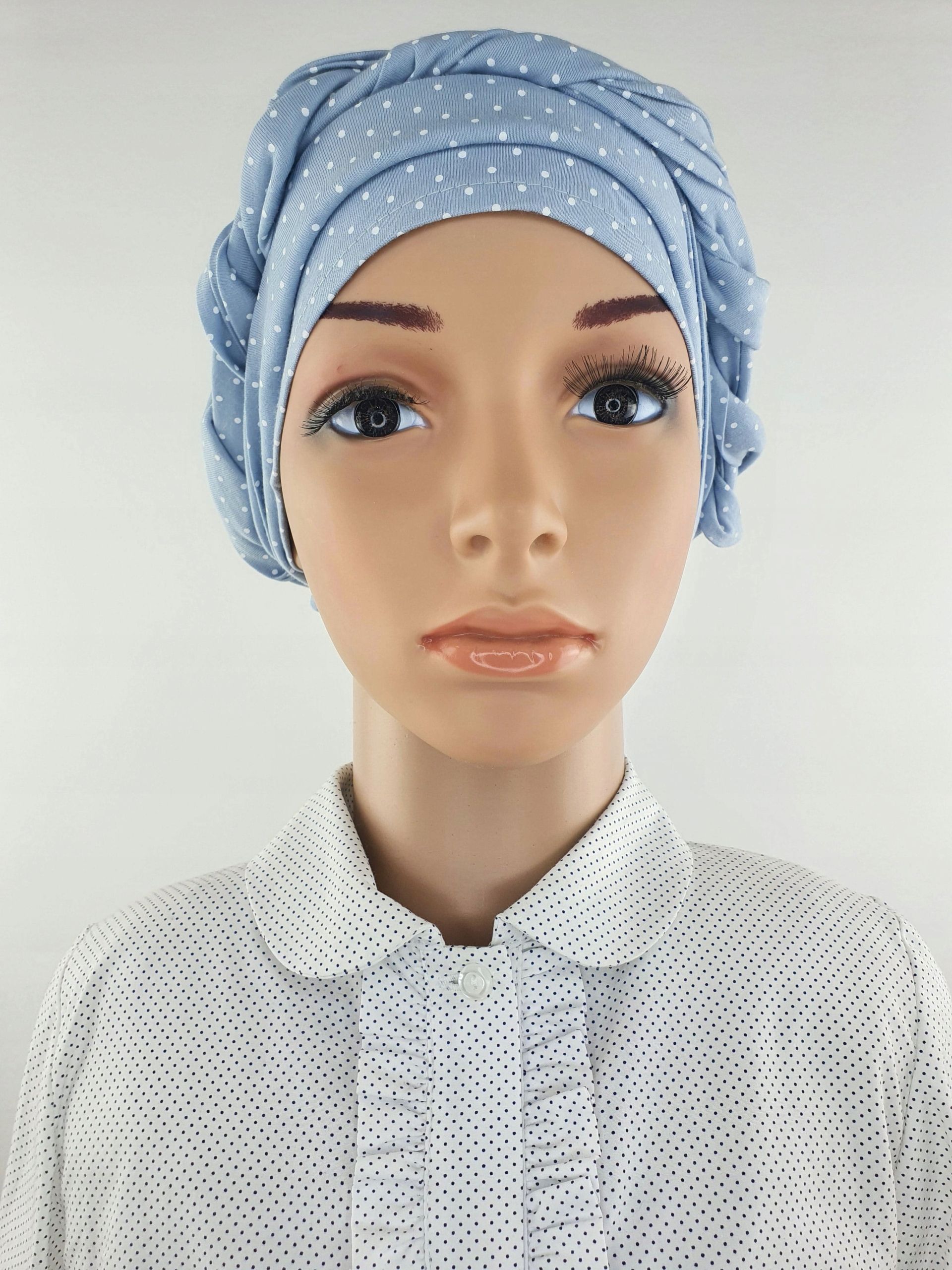 turban onkologiczny na głowę chustka t-26 Kolor wielokolorowy