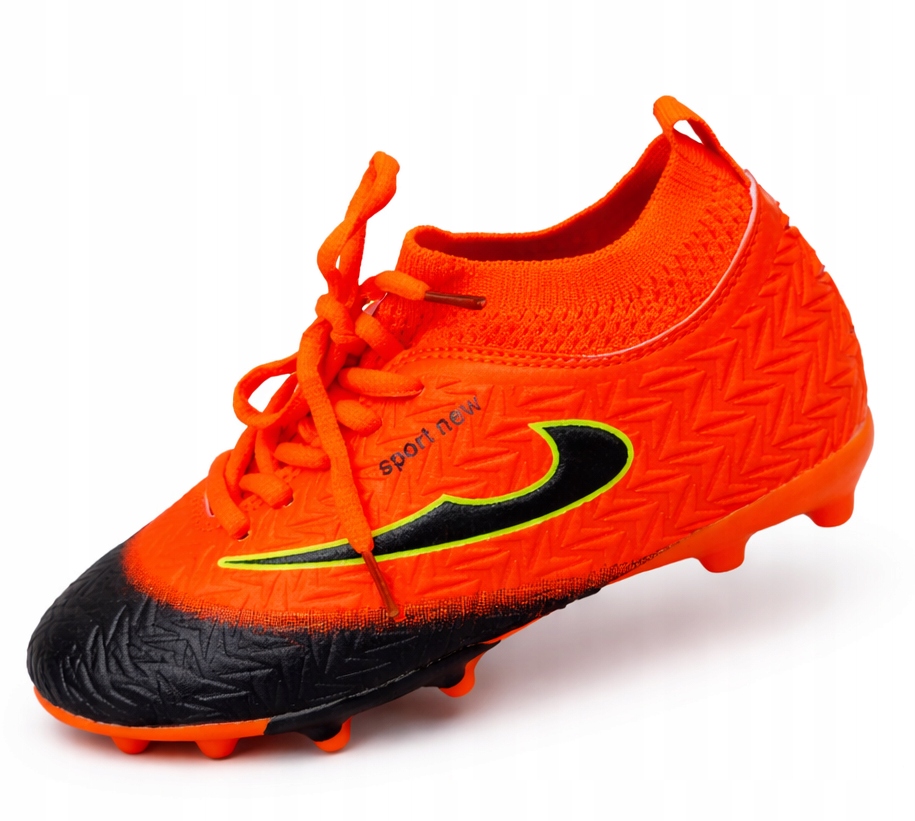 Buty piłkarskie lanki korki na orlik boisko do piłki nożnej ze skarpetą 31
