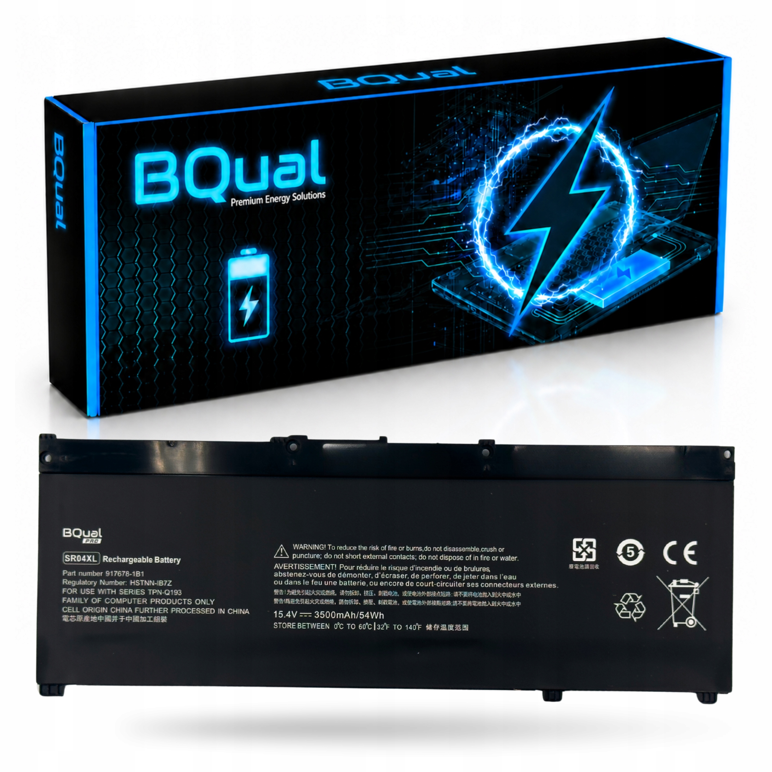 Bateria SR04XL 917724-855 do laptopa Hp Omen 15-DC 15-CE 17- 15-CB TPN-C133