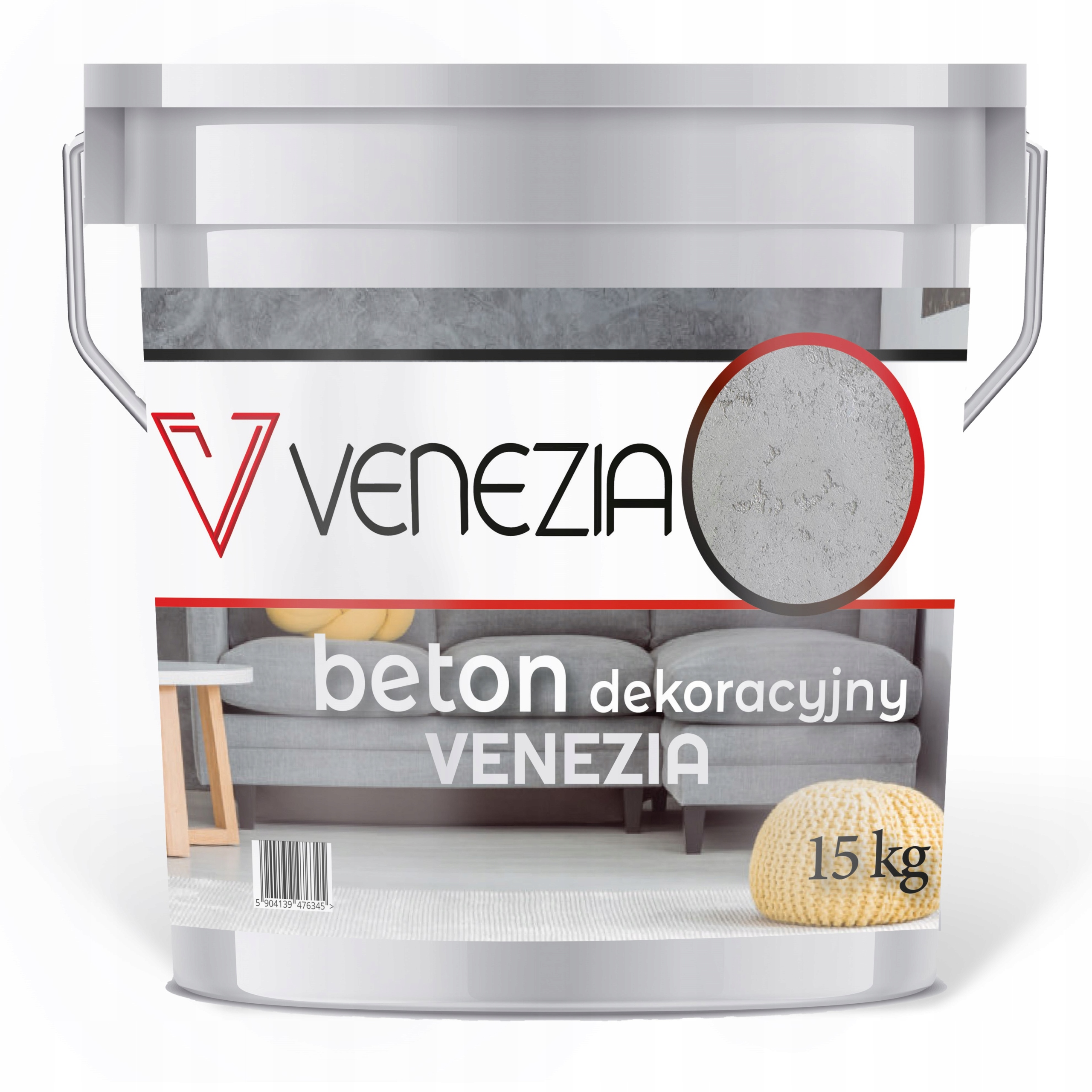 Architektonická Betónová Dekoračná Omietka 18 m2 15 kg Vvenezia Surová